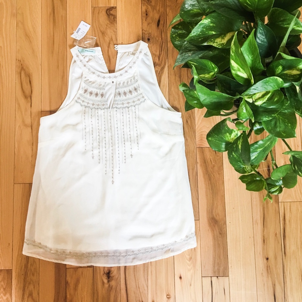 Chiffon Sleeveless Blouse